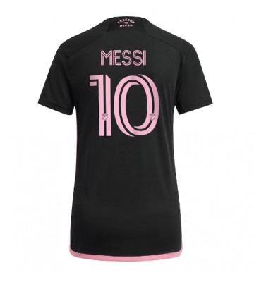 Inter Miami Lionel Messi #10 Udebanetrøje Dame 2023-24 Kort ærmer